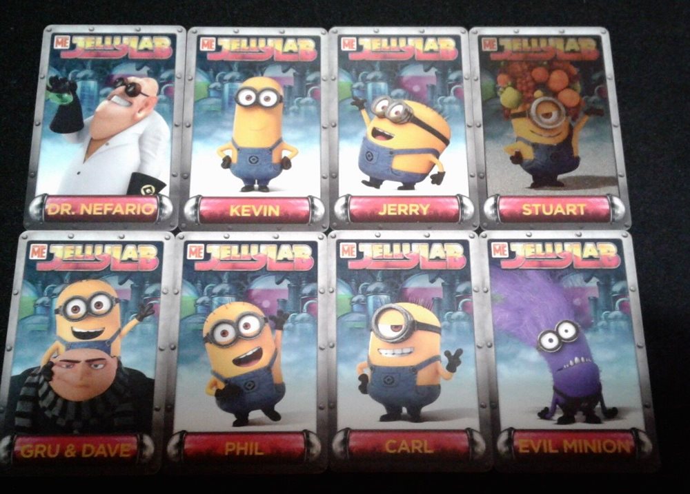 Dave and Buster's Despicable Me Minion's Jelly Lab Card