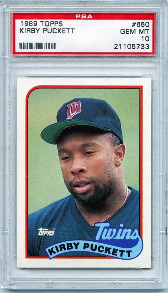 Auction Prices Realized Baseball Cards 1989 Topps Kirby Puckett