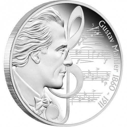 Anton Chekhov 1oz Silver Tuvalu coin 2010 Great Russian Minds