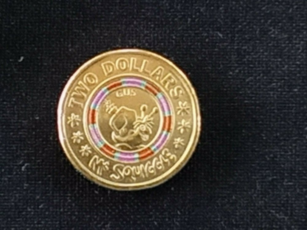 2019 2 MR SQUIGGLE "GUS" AUSTRALIA COIN