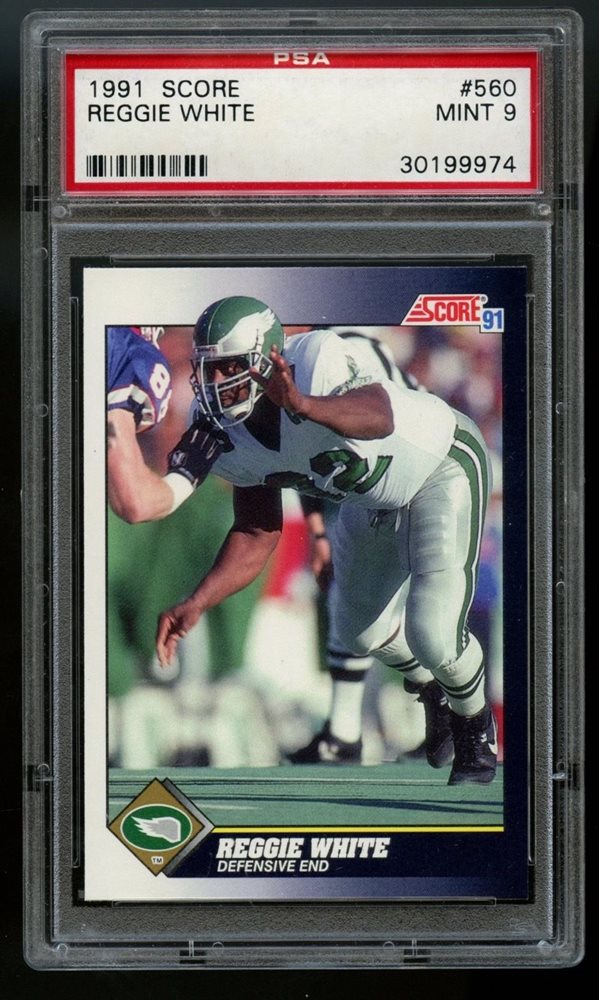 Auction Prices Realized Football Cards 1991 Score Reggie White Auction Prices Realized Football Cards 1991 Score Reggie White