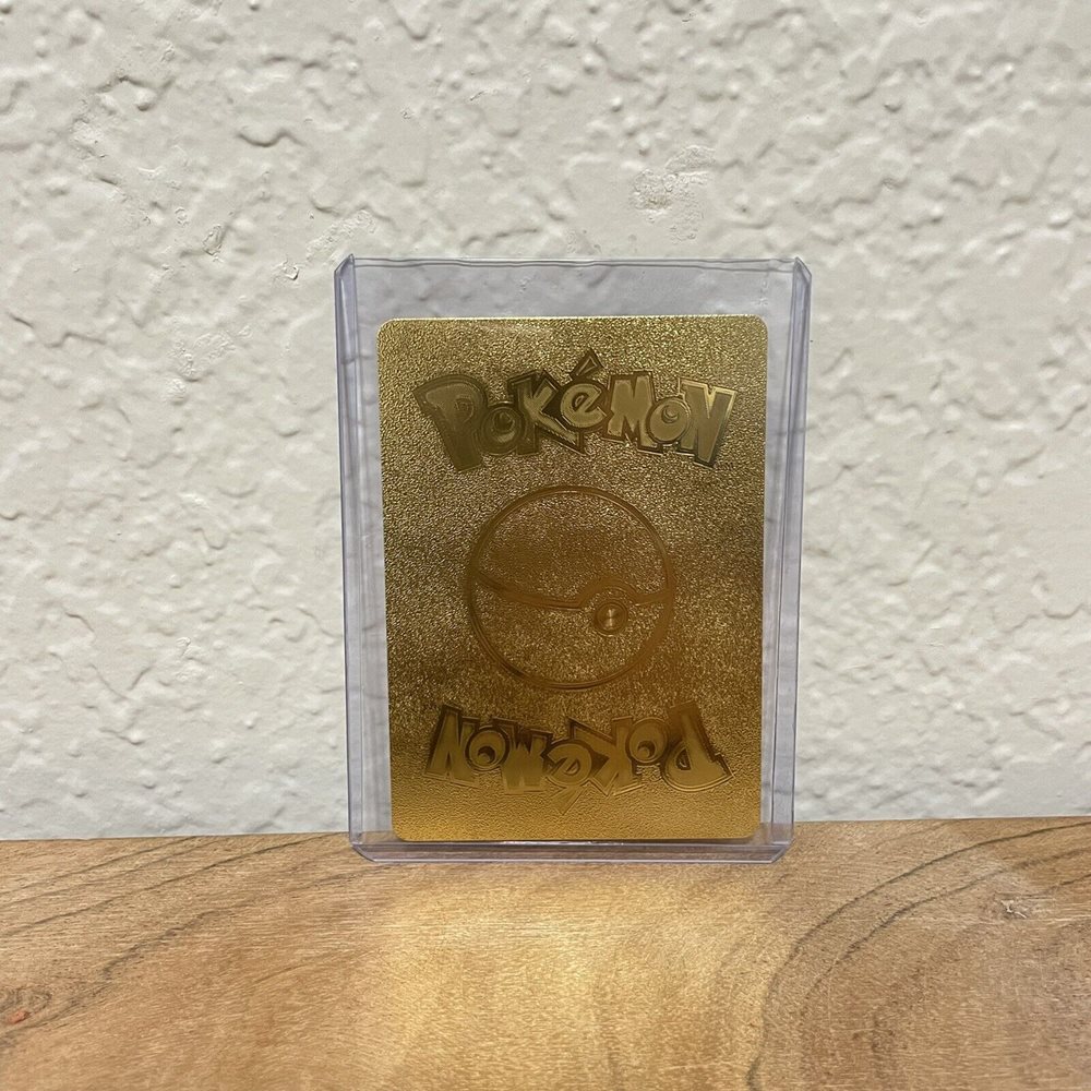 Pikachu & Zekrom GX Tag Team Gold Foil Pokemon Card 184