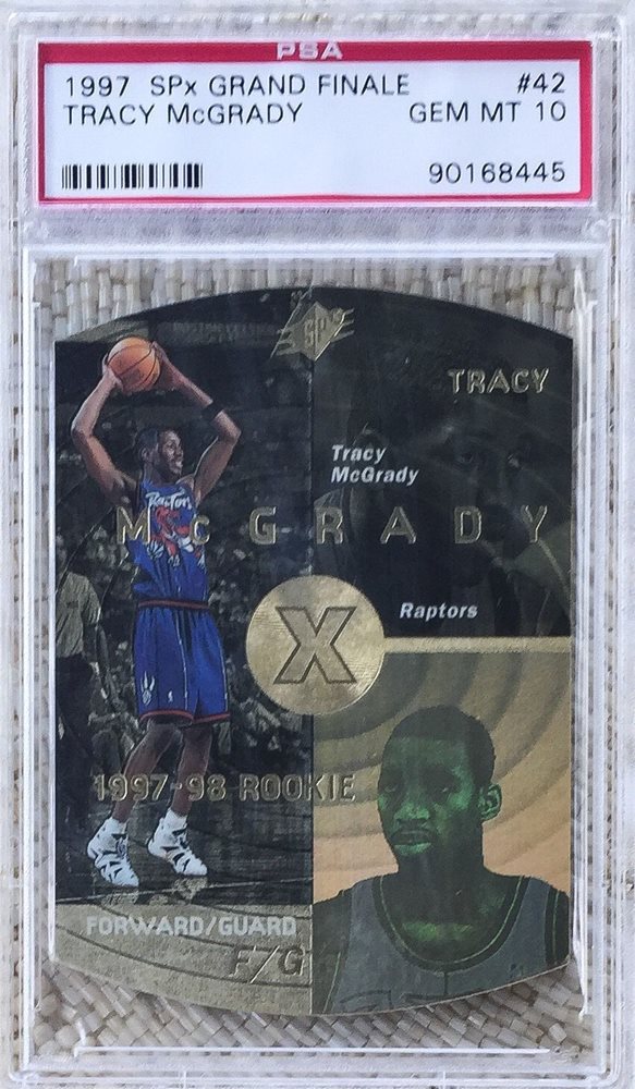 Auction Prices Realized Basketball Cards 1997 SPx Tracy McGrady