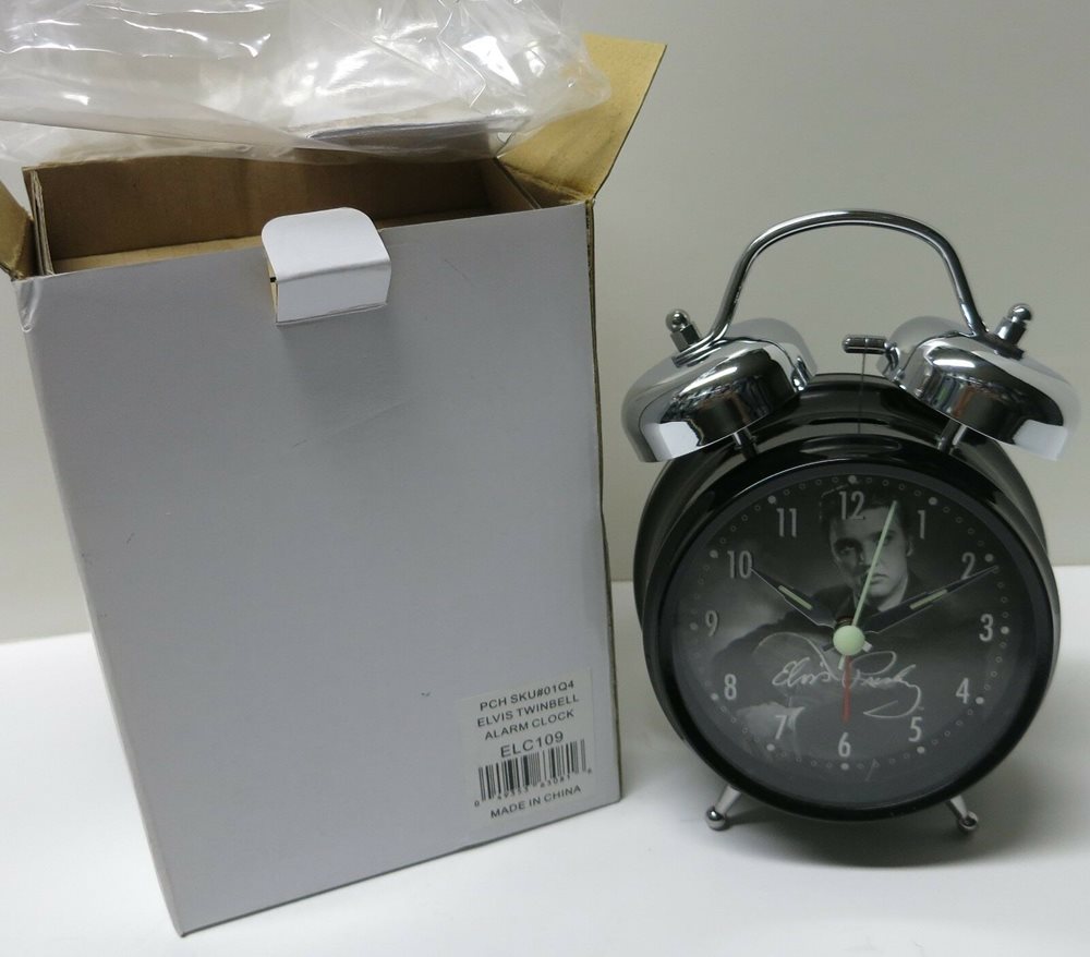 Elvis Presley Alarm Clock Brand New!