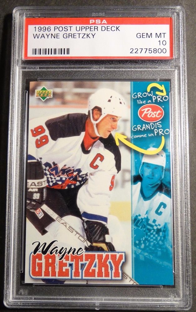 Auction Prices Realized Hockey Cards 1996 Post Upper Deck Wayne Gretzky