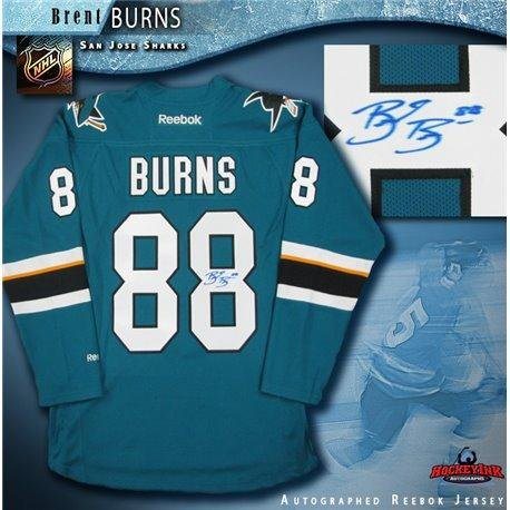 brent burns signed jersey